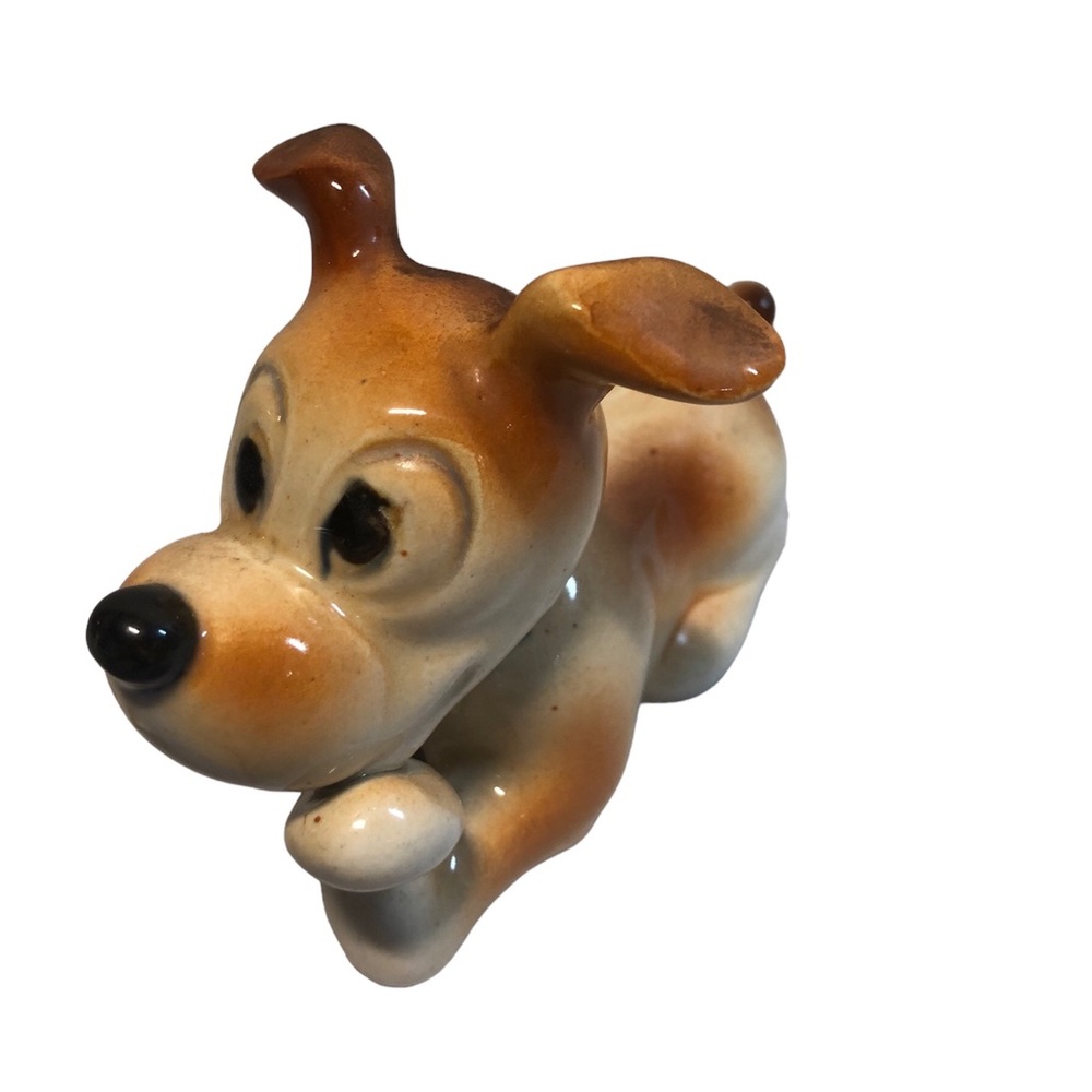 Vintage Porcelain dog figurine